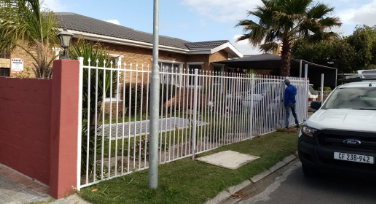 Custom made metal Fence